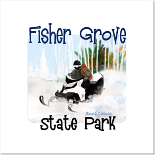 Fisher Grove State Park, South Dakota Posters and Art